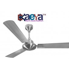 OkaeYa 3 Blade Ceiling Fan  (Silver)